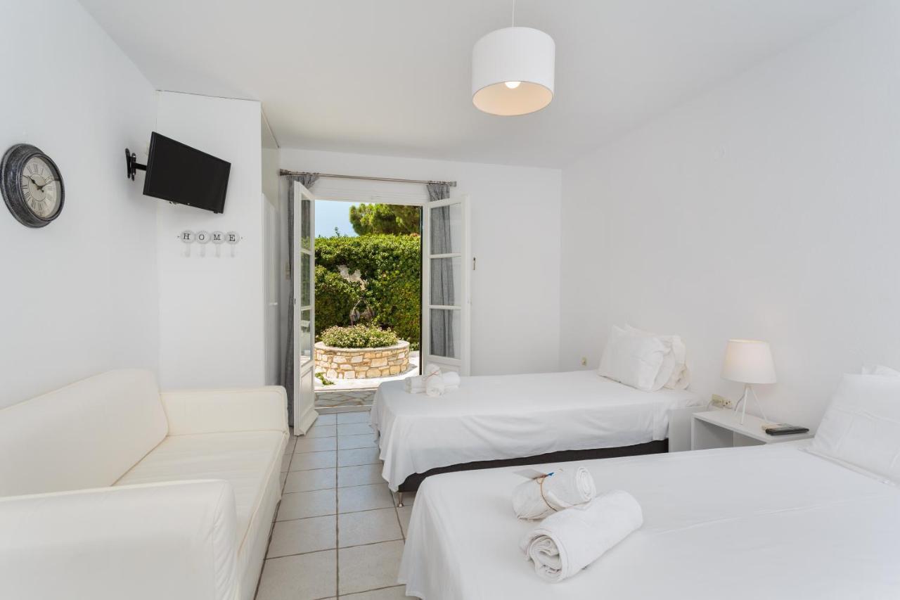 Tzane Studios & Apartments - Steps Away From Golden Beach クリシ・アクティ エクステリア 写真